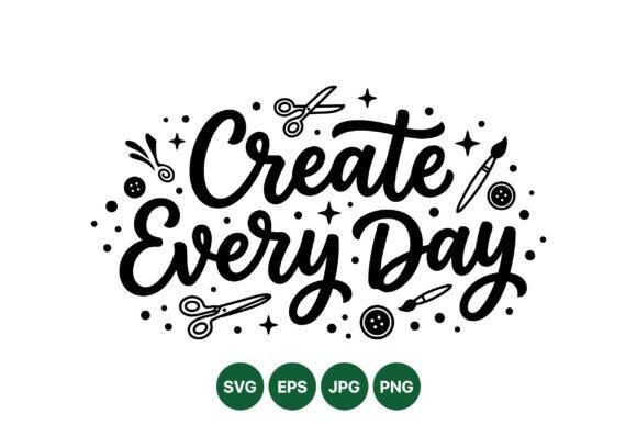 Create Every Day Craft Design: Graphics & Illustrations